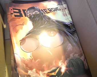 BD Black Boomerang numéro 1 créée par Boo Rudetoons