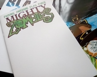 MightyZombies SketchCover numéro 1 par Boo Rudetoons