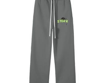 Pantaloni da tuta a gamba dritta unisex in pile streetwear / Pantaloni da tuta a gamba dritta oversize /