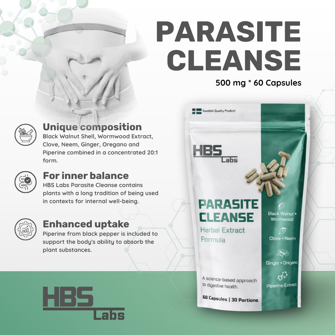Parasite Cleanse – Herbal Cleanse Capsules | Black Walnut, Wormwood ...