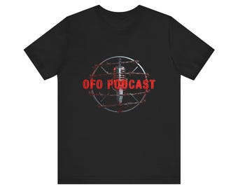 OFO Podcast Logo Tee, Unisex Cotton T-Shirt, Podcast Merch