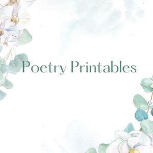 Poesía imprimible para la educación en el hogar clásica de Charlotte Mason, poesía de Charlotte Mason, poemas de Charlotte Mason, poemas imprimibles, poesía para la educación en el hogar