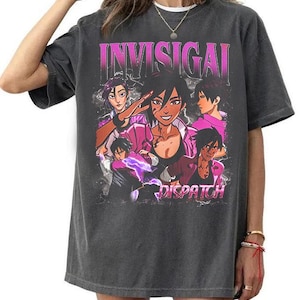 Retro 90s Comfort Colors Invisigal Dispatch T-Shirt, Invisigal Vintage T-shirt, Invisigal Dispatch T-Shirt, Invisigal Bootleg 90s T-Shirt