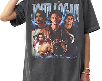 Retro 90s John Logan Briar University T-Shirt, Hockey Romance Bookish T-shirt, Off Campus Inspiredn Movie Shirt, John Logan Bootleg 90s Tee