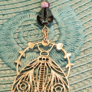Necklace with Butterfly image 4