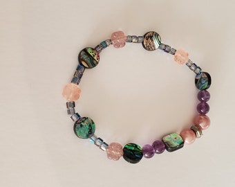 Abalone Beaded Brscelet