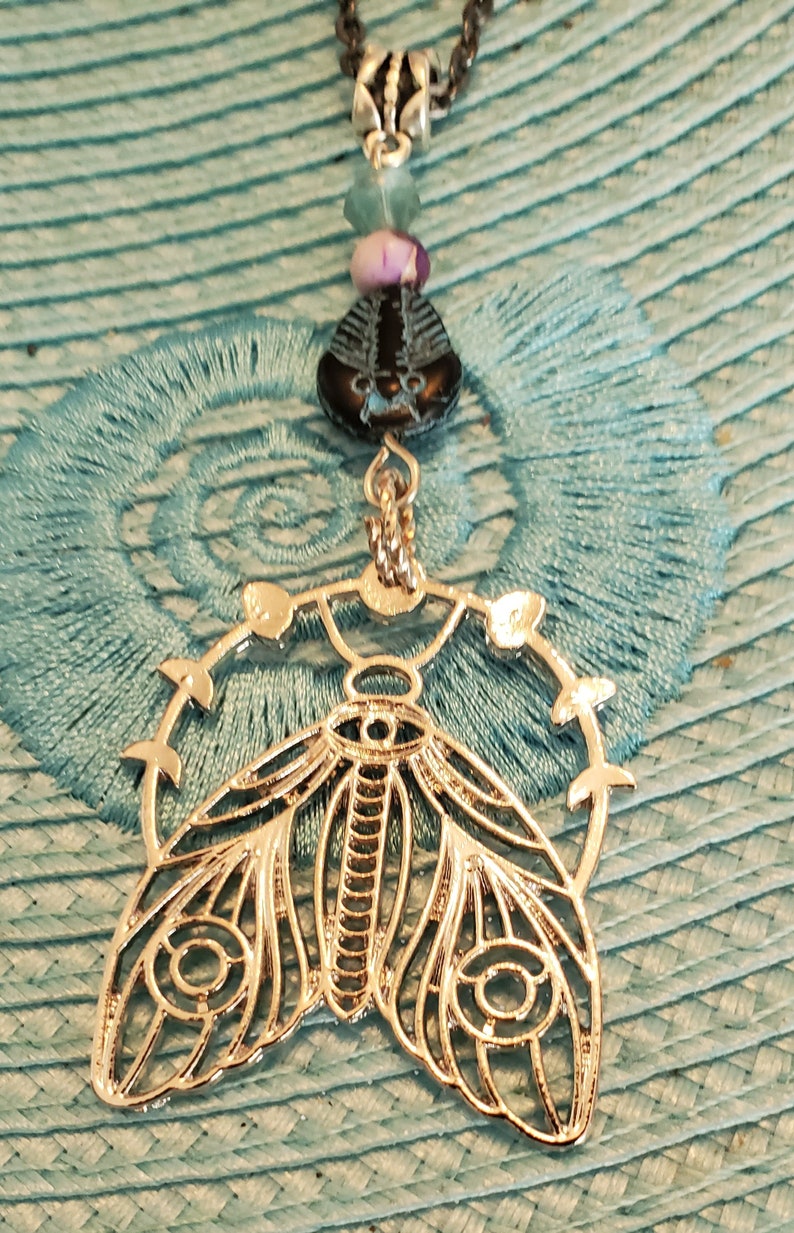 Necklace with Butterfly image 3