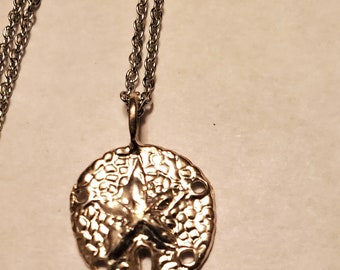 Sterling Silver Sand Dollar Pendant