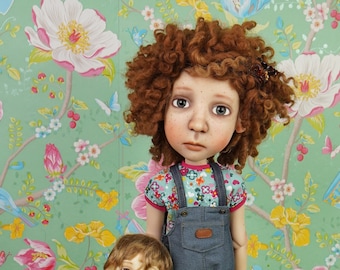 Set Overalls T-shirt And Socks For Dolls Like BIG Stella By Connie Lowe