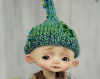 Sweet Knitting Hat For Doll Like Fable By Nikki Britt