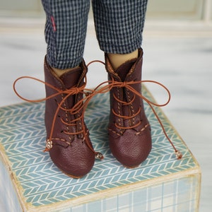 GARAGE SALE: Leather Boots For Nora Irrealdoll 4.3cm Foot