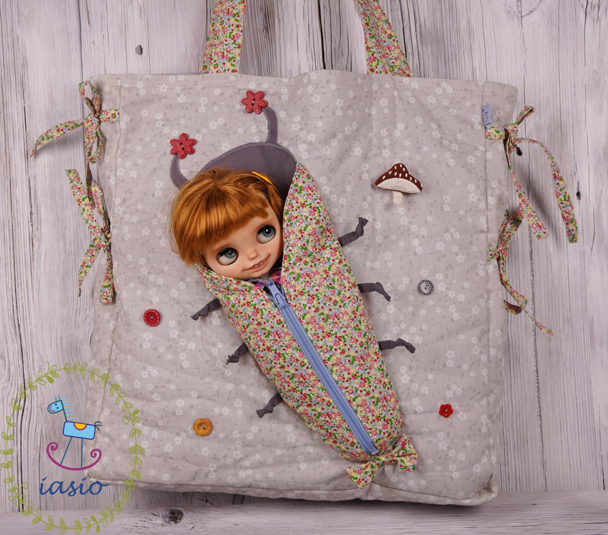 Handmade Doll Travel Bag: Protective Carrier for Blythe - Etsy