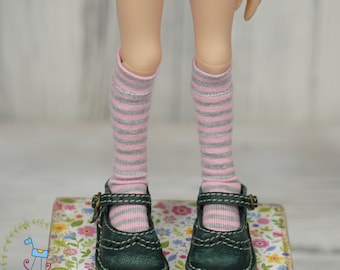 Knee Socks Stripes Sweet SMALL Stella By Connie Lowe Bjd Outfit