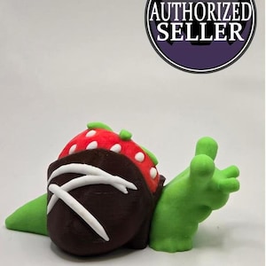 3D Printed Chocolate Strawberry Snail