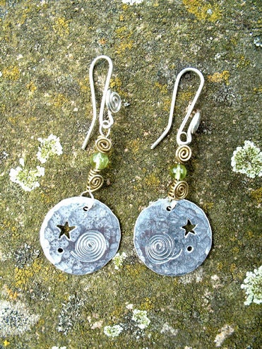 ◆STONEHENgE◆ Silver Semicircle Earrings SC25A33J StoneHenge Silver Earrings SC1321 Silver925 Rose Gold Cubic