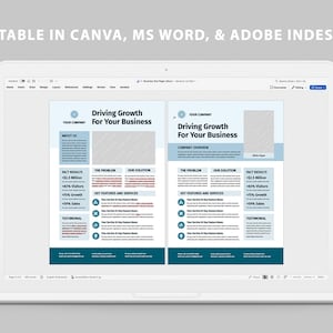 Fact File Case Study Design One Pager Template | Corporate White Paper | Company Fact Sheet | Case ...