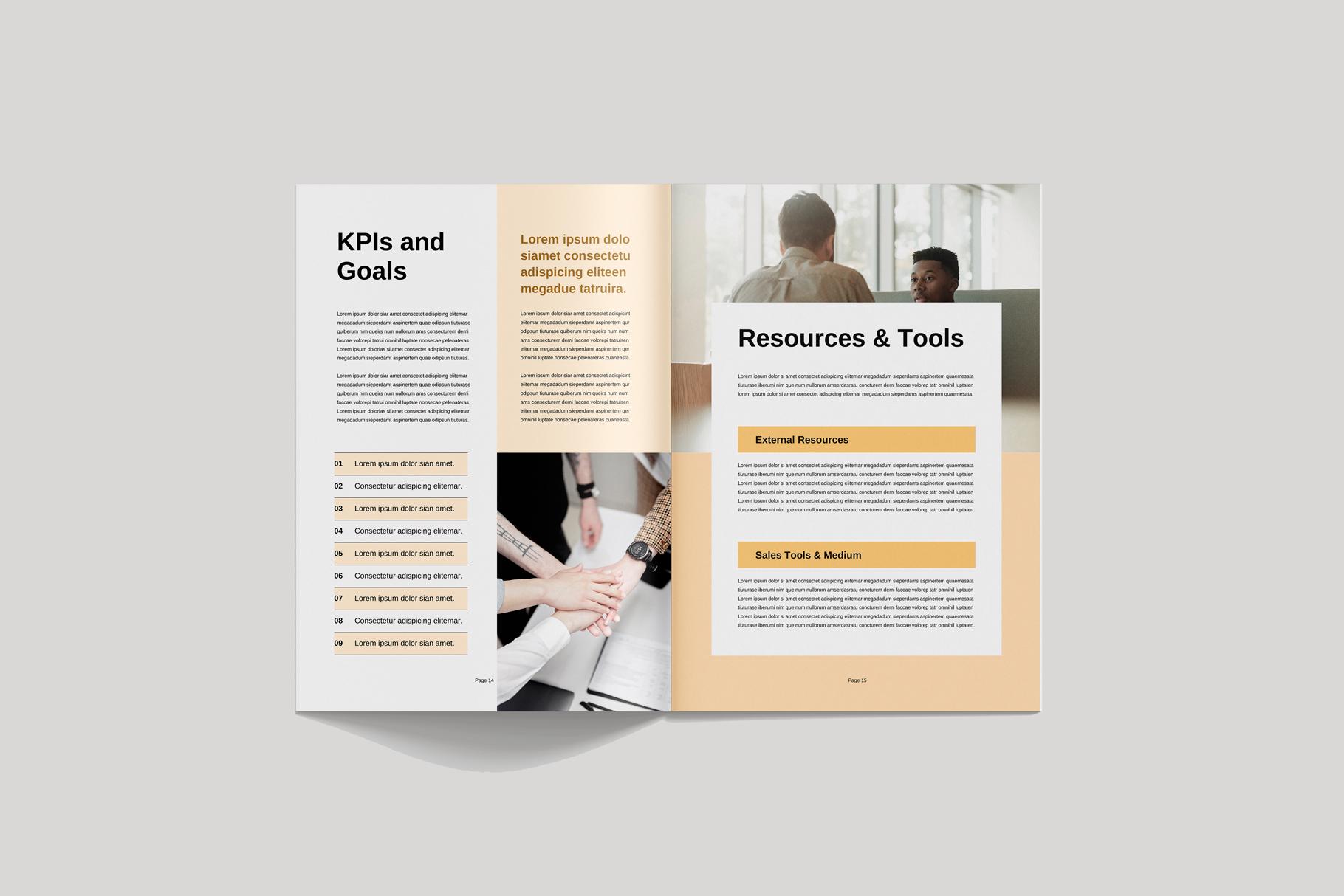 Sales Playbook Template | Microsoft Word | Adobe Indesign | Sales ...