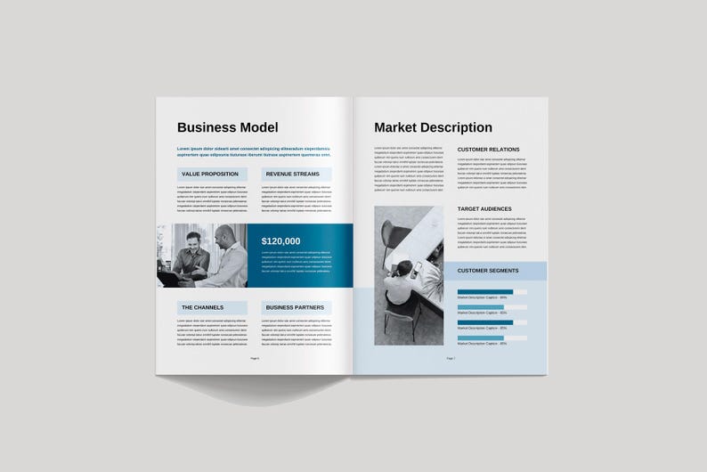 Material Research Template Indesign Business White Paper Template | Microsoft Word | Adobe Indesign ...