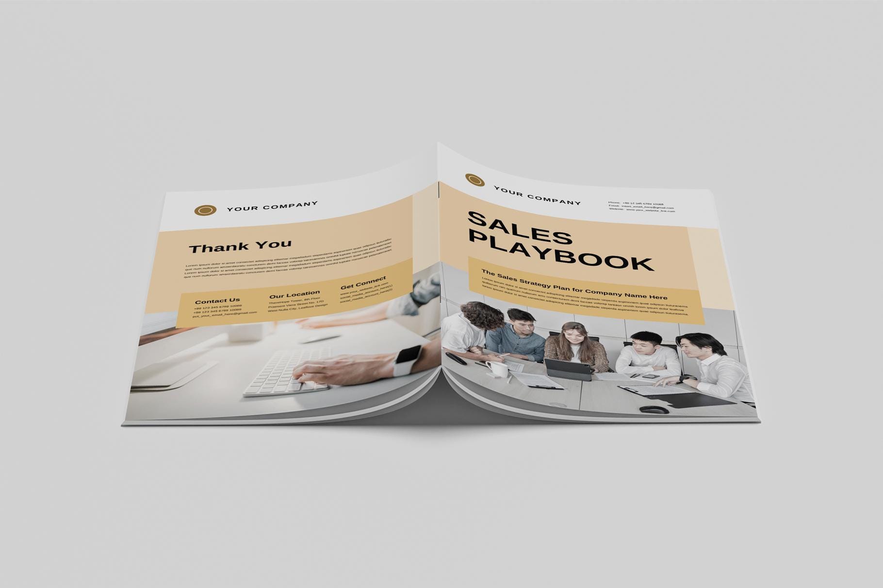Playbook Document Example Sales Playbook Template | Microsoft Word | Adobe Indesign | Sales ...