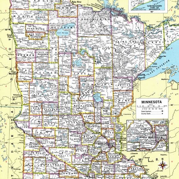 Minnesota Wall Art - Etsy