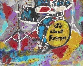 Traps - Music Print - Hand Signed