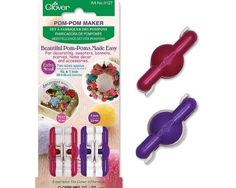 Clover Pom Pom Maker Extra Small Part No. 3127