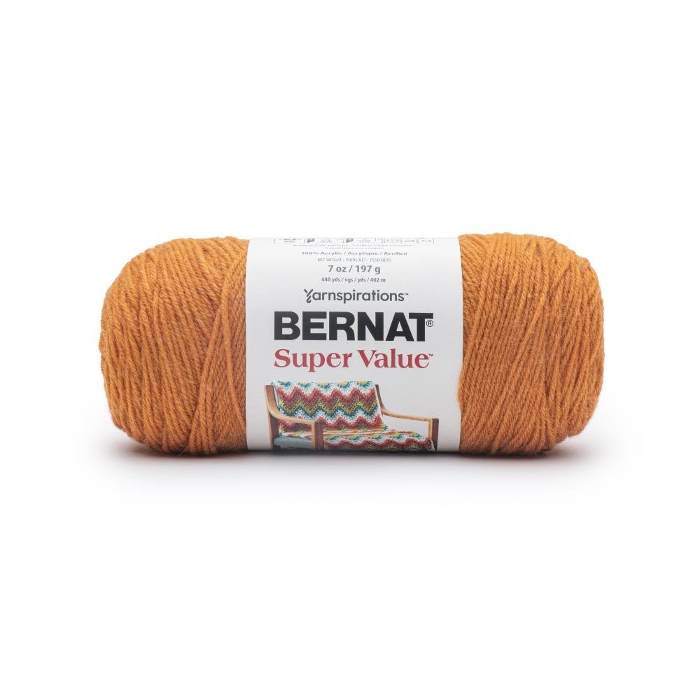 I Love This Yarn in Terra Cotta Color, Yarn in a Mix of Deep Burnt