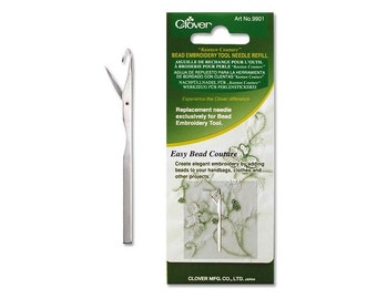 Clover Kantan Couture Bead Embroidery Tool Needle Refill Part No. 9901