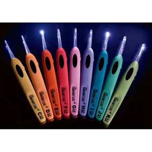 Single Crochet Hooks - Lighted Crochet Hooks