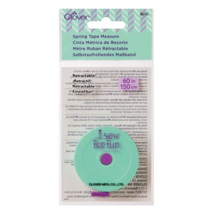 Clover I Sew For Fun Spring Tape Measure Part No. 9610