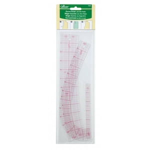 Clover Curve Ruler With Mini Ruler Part No. 7006