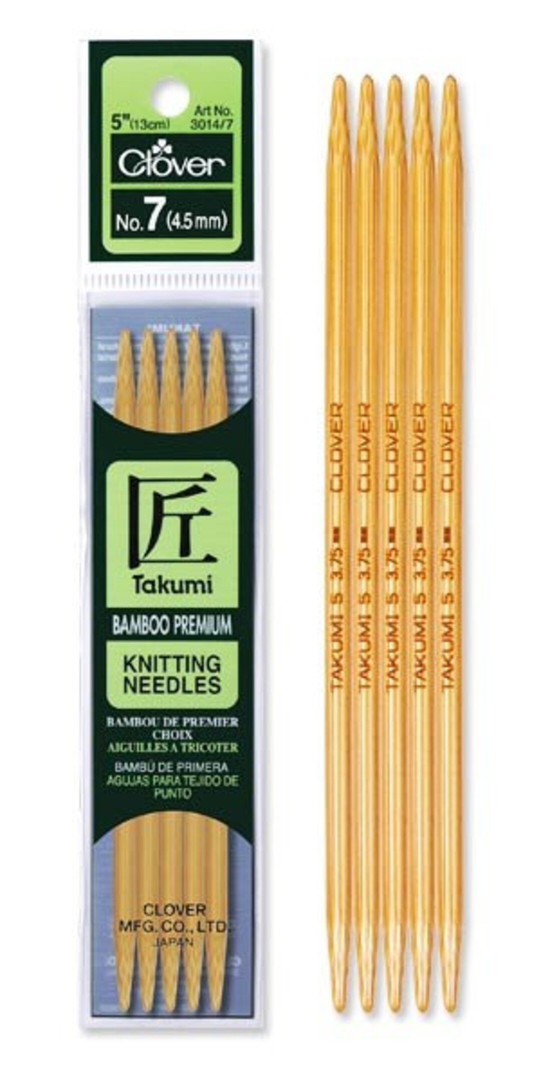 Takumi Bamboo Knitting Needles Circular 24 No. 9 (5.50mm)