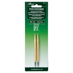 Clover Interchangeable Circular Knitting Needles No. 10 Part No. 3640