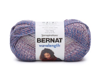 Bernat Wavelength Acrylic Knitting Crocheting #5 Bulky Craft Yarn 5 Ounce Skeins Balls Opal