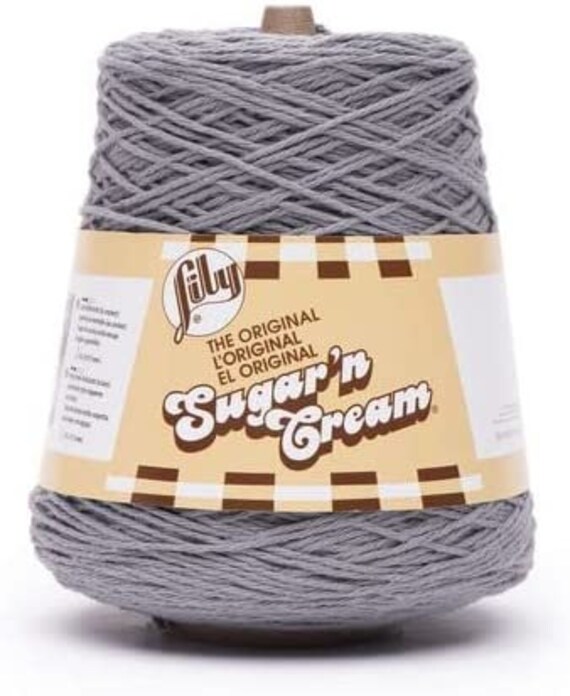 Lily Sugar'n Cream Cotton Cone Yarn, 14 oz, Red, 1 Cone