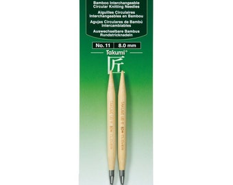 Clover Interchangeable Circular Knitting Needles No. 11 Part No. 3642