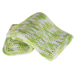 Pot Holder Hot Pad Doily Trivet Pure Cotton Hand Crocheted Handmade Color: Key Lime Pie