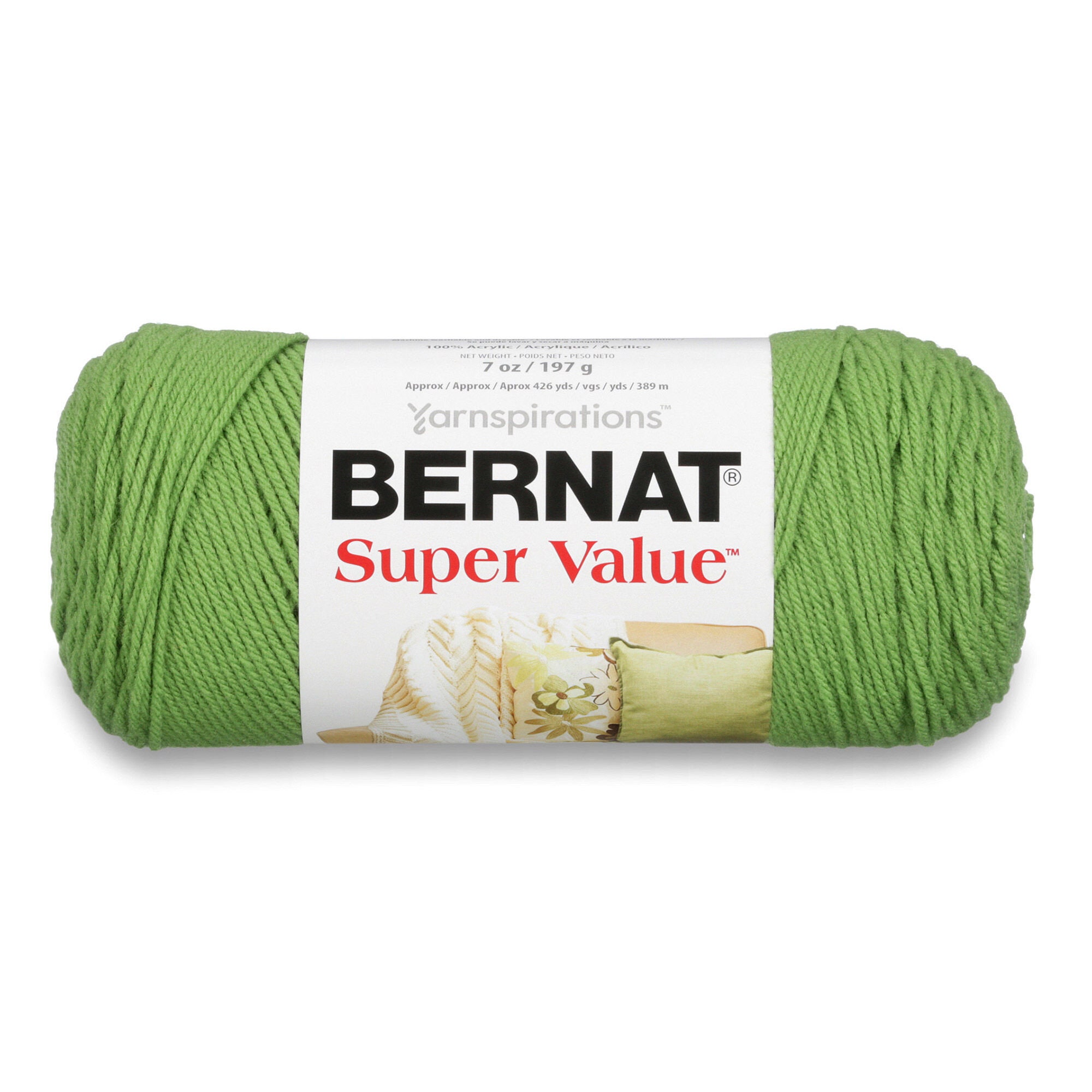 Bernat Super Value Yarn 426 Yds/389m Variety of Colours to Choose