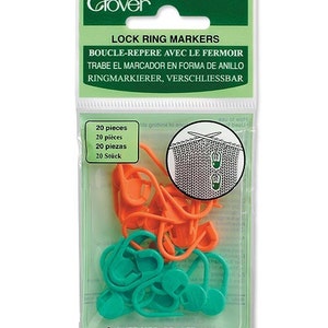 Clover Locking Stitch Marker Part No. 353 image 1