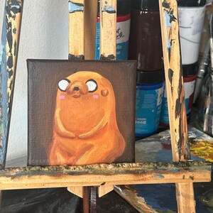 tiny jake painting
