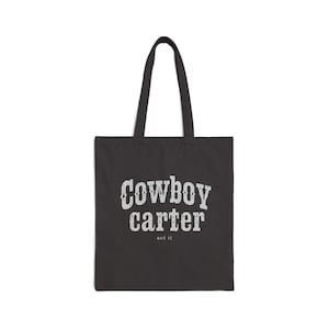 Cowboy Carter act ii Canvas Tote