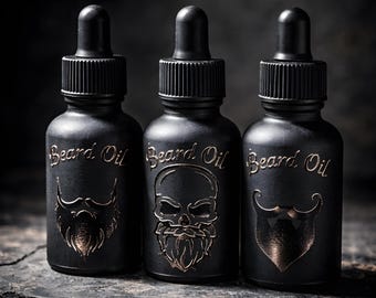 Conditioning Beard Oil: Vanilla Bourbon, Tobacco, Oak (1oz Dropper Bottle)