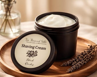 Cream To Oil Shaving Cream. Black Orchid.