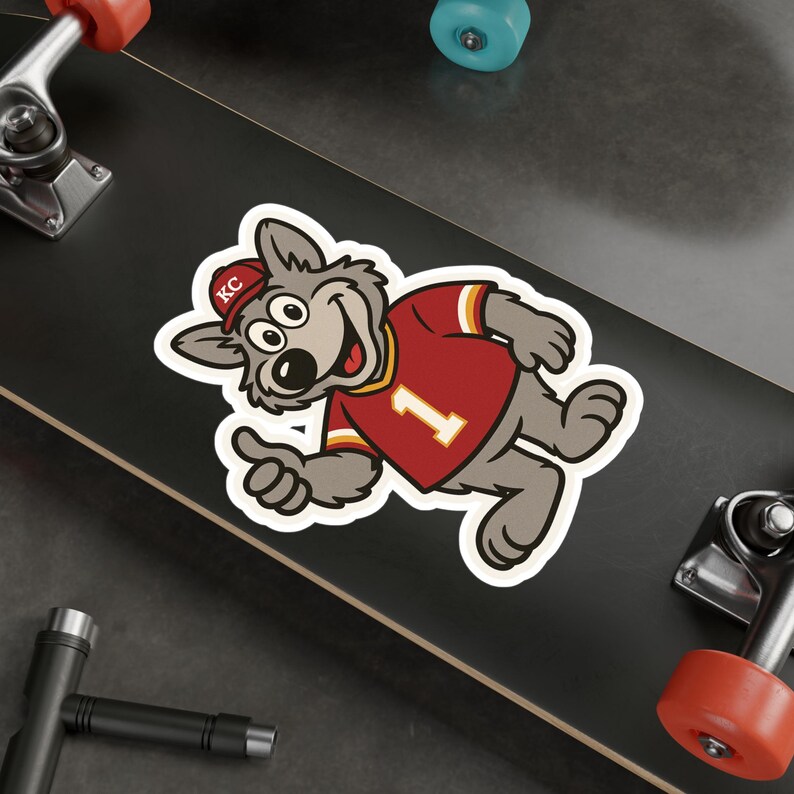 KC Wolf Sticker: Kansas City Chiefs Football Decal - Sports Fan Gift image 6