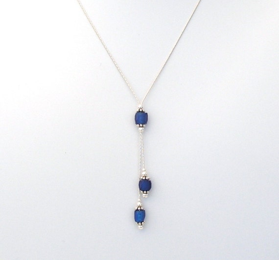 アンティーク トレード ビーズ ネックレス - ファセット ロシアン