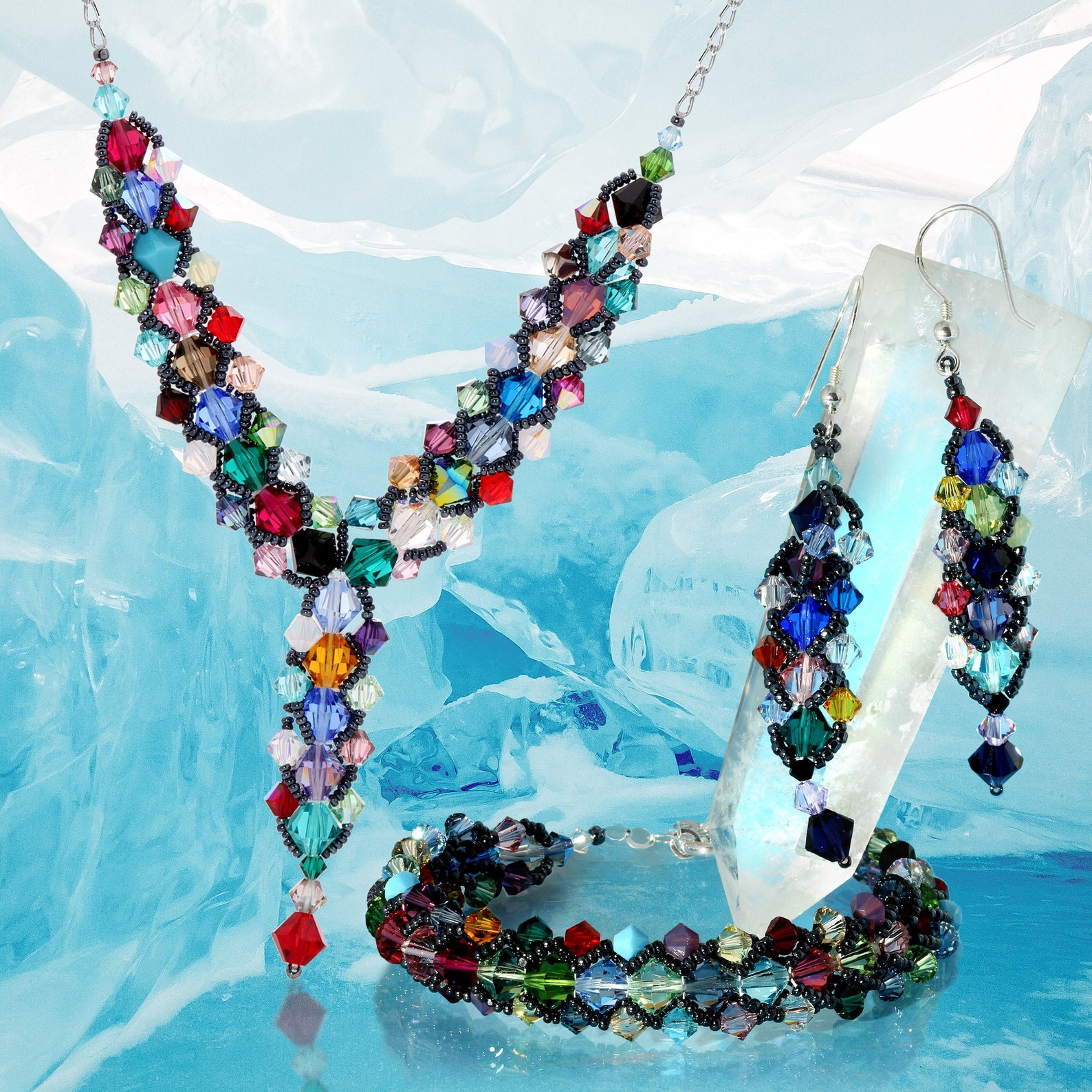 Swarovski crystal northern lights bracelet Clearance