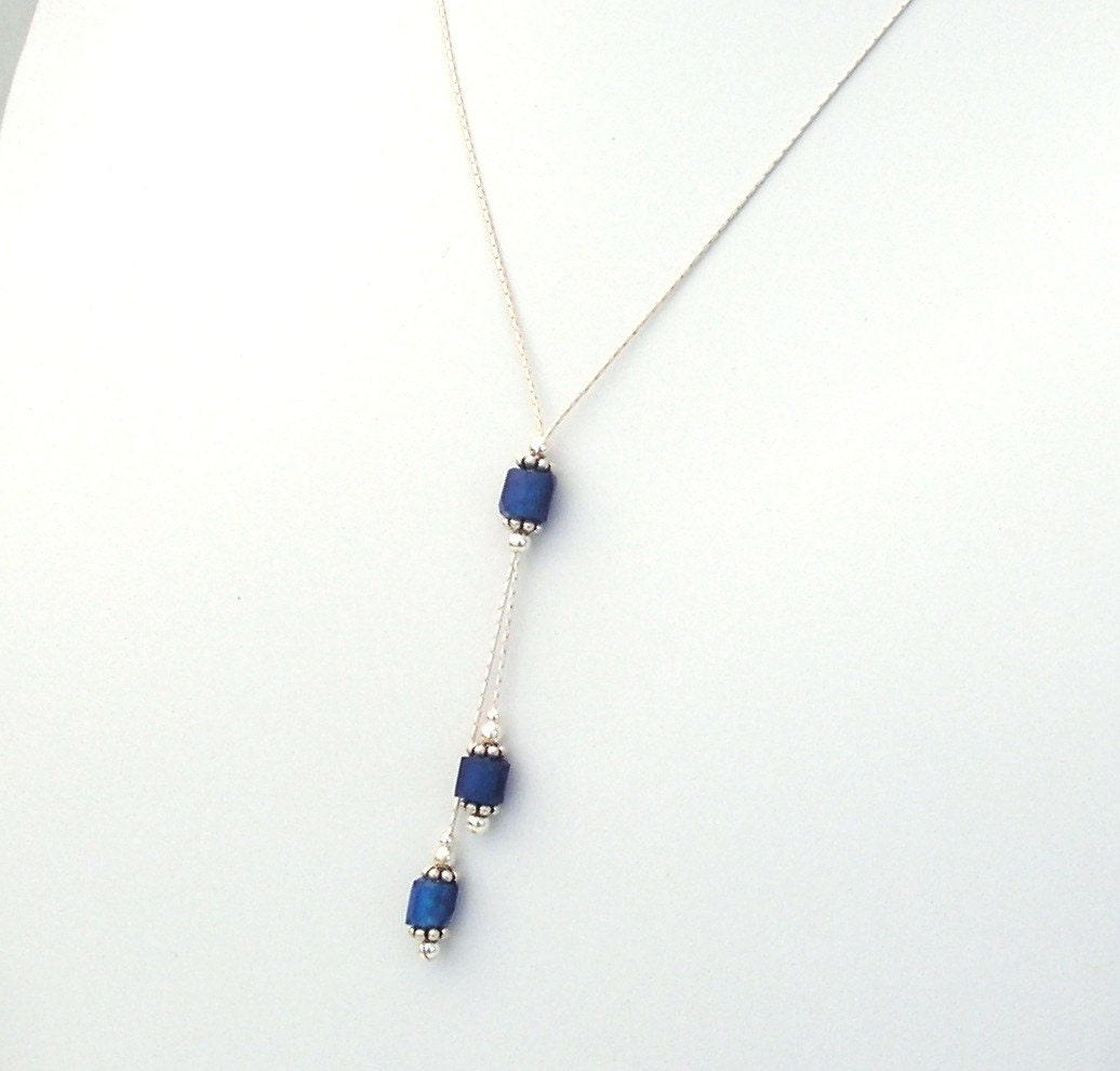 アンティーク トレード ビーズ ネックレス - ファセット ロシアン