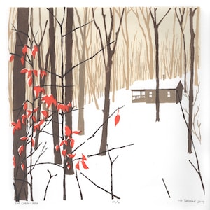 The Cabin | 6-color Screen print