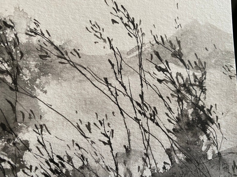 August | Original Painting on paper August | Original Painting on paper