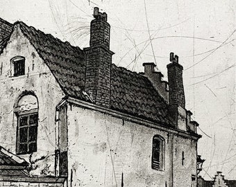 Brugge 1 | Intaglio print